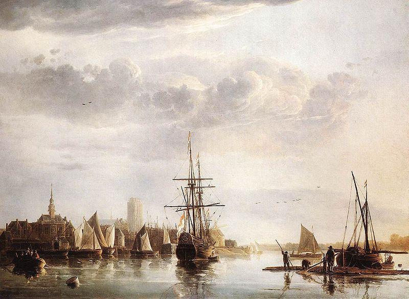 Aelbert Cuyp Ansicht von Dordrecht oil painting image